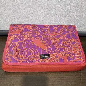 Lexie Barnes Red Purple Multicolor Hard Laptop Sleeve Case Bag